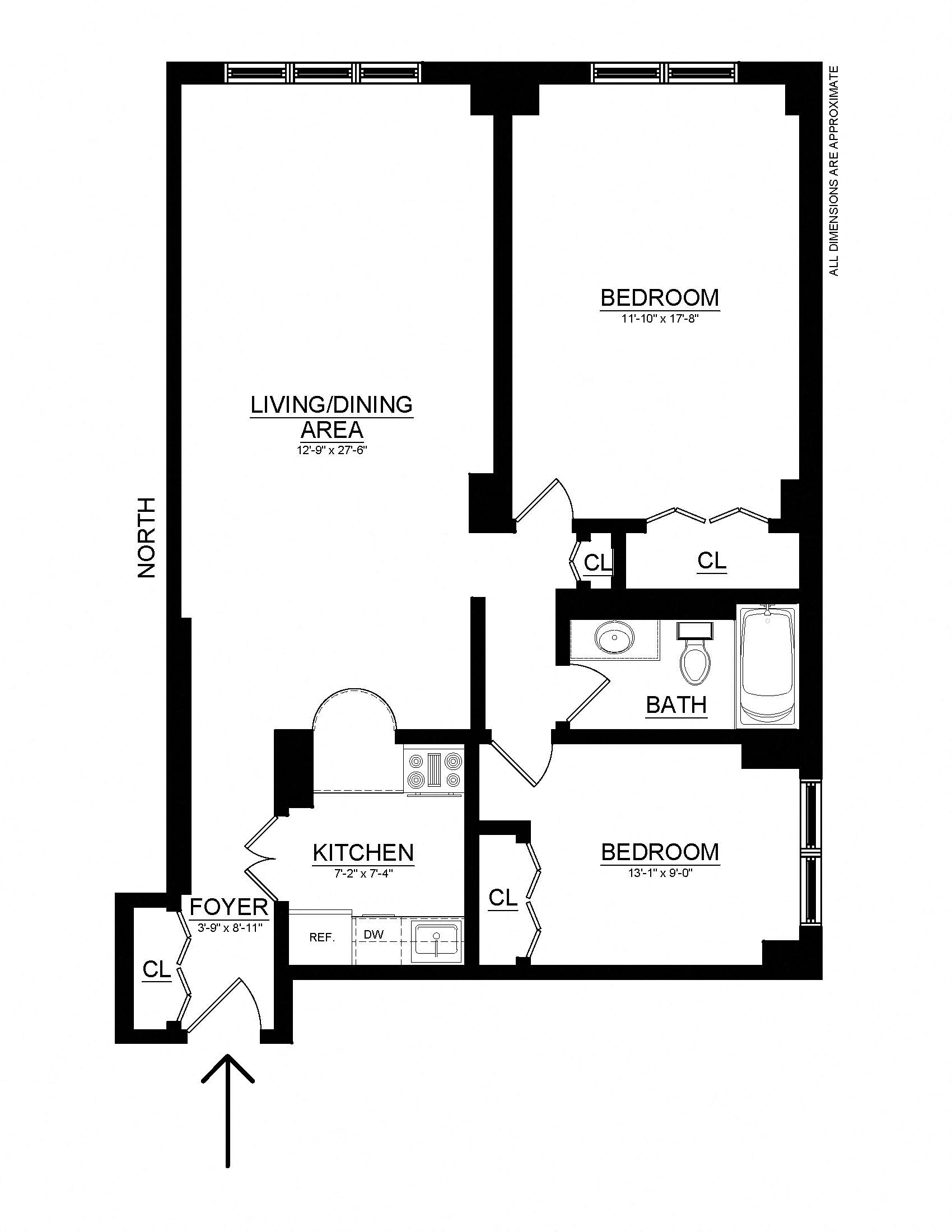 320 East 58th Street Studio-3 Beds Apartment for Rent - Photo Gallery 8